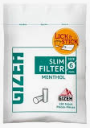 Filtro GIZEH Slim Mentol 6mmx15mm