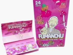 Fumanchú Papelillo+Tips Rosados 1 ¼  Uni.