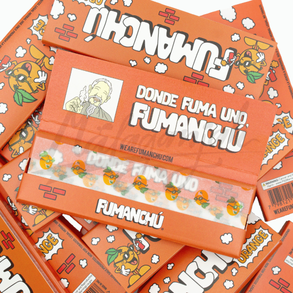 Papelillo FUMANCHU NARANJA 1 ¼ Uni. - Imagen 2
